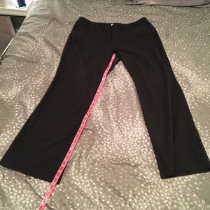 New York & Company sz16 black pinstripe pants